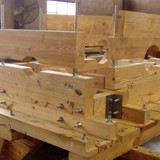 Custom Skid with Metal Braces